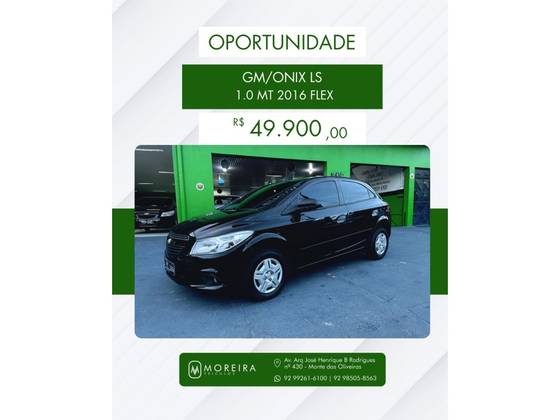 CHEVROLET ONIX 1.0 MPFI LS 8V FLEX 4P MANUAL